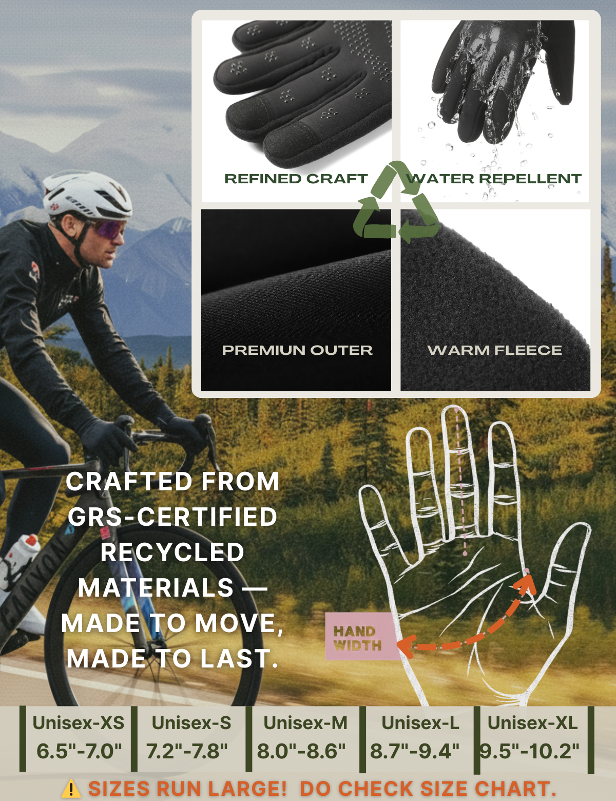 Aerynx Winter Glove X2 - Detail 6